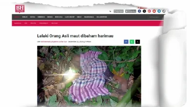 Lelaki Orang Asli maut dibaham harimau: PERHILITAN gerak anggota kesan, periksa lokasi tragedi