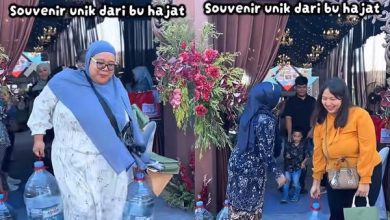 Tetamu majlis berkhatan dapat air mineral 15 liter