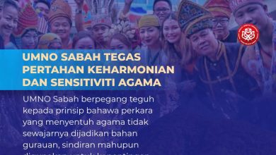 UMNO Sabah Tegas Pertahan Keharmonian Dan Sensitiviti Agama