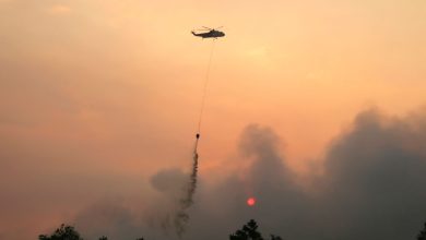 Langit Kalimantan merah, penduduk sukar bernafas