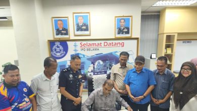 Demi Rakyat, UMNO Larut Perkukuh Kerjasama Bersama PDRM