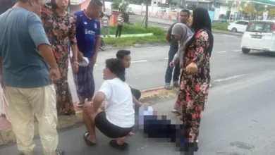 Dilanggar kereta di hadapan sekolah, murid 11 tahun parah