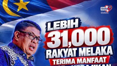 Melaka Sayang Rakyat: Lebih 31,000 Rakyat Terima Manfaat MeSRa