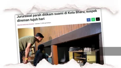 Parah ditikam suami: Jururawat sudah sedar, bercakap, lemah tapi stabil