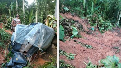 Lelaki warga asing dipercayai tertimbus tanah runtuh di Lojing
