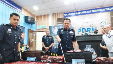 Bawa dadah RM3.3 juta guna penerbangan domestik, dua lelaki ditahan di LTAK