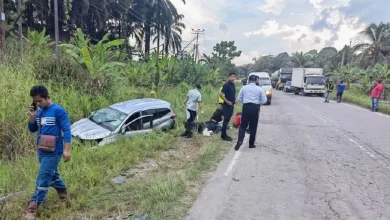 Konstabel maut, kenderaan polis nahas selepas iring tahanan