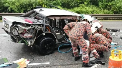 Dua maut nahas lima kenderaan di Setiu: Pertemuan singkat jadi kenangan terakhir