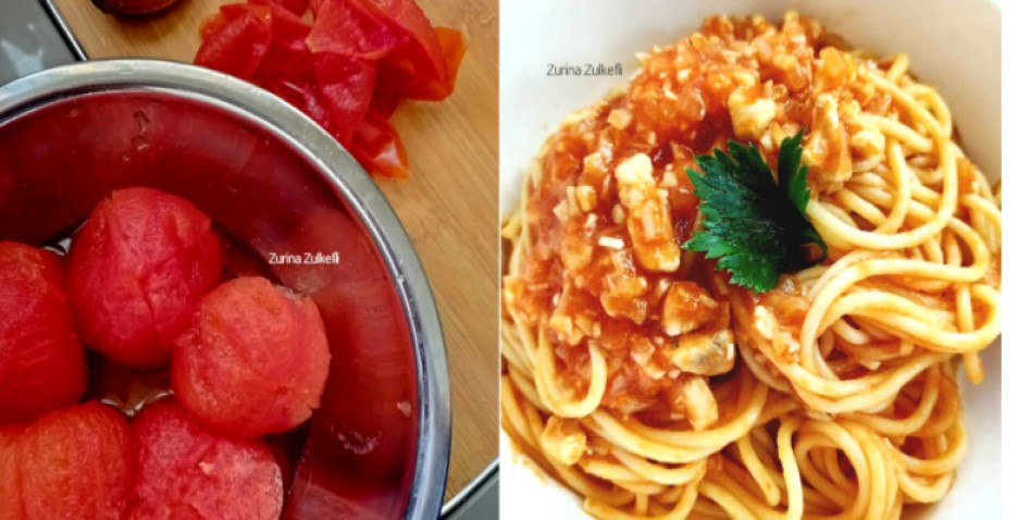 Ini Cara Hasilkan Puri Tomato Homemade Dan Chicken Bolognese Yang Simple Sedap Mykmu Net