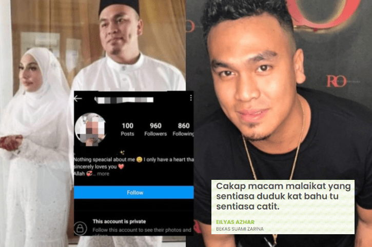 Netizen Kaitkan IbuBapa Bekas Suami Zarina Anjoulie