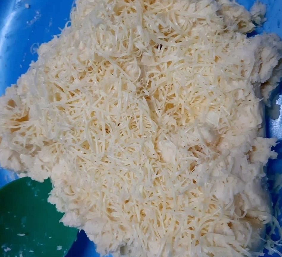Resepi Biskut Bangkit Cheese Rangup & Cair Di Mulut