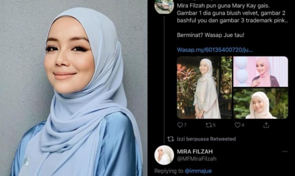 Perunding Kecantikan Ini ‘Kantoi’ Guna Nama Mira Filzah