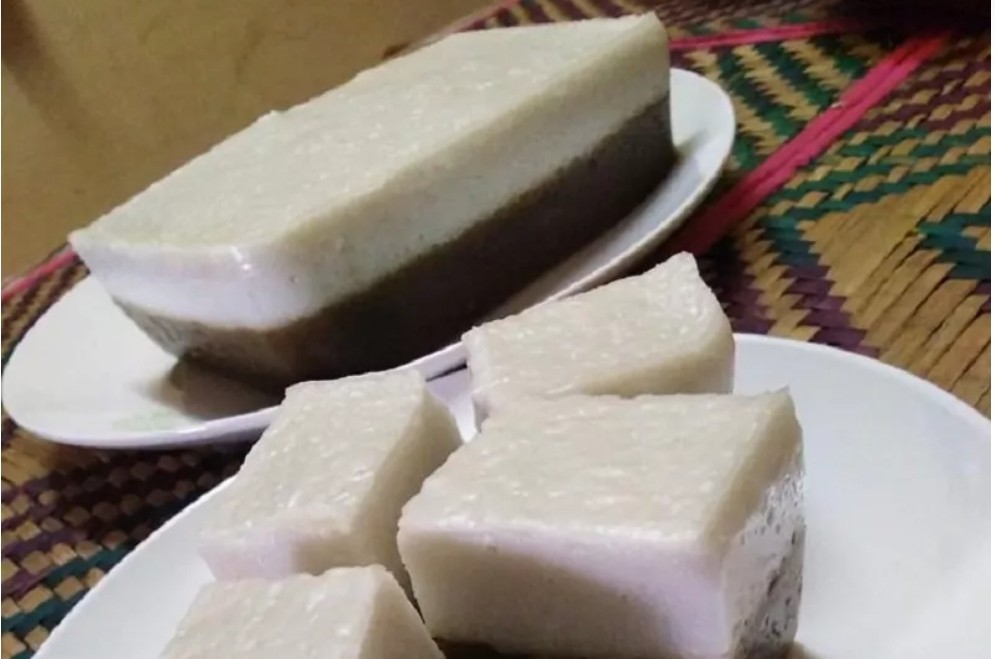 Resepi Tepung Talam Gula Merah (Manis dan berlemak)