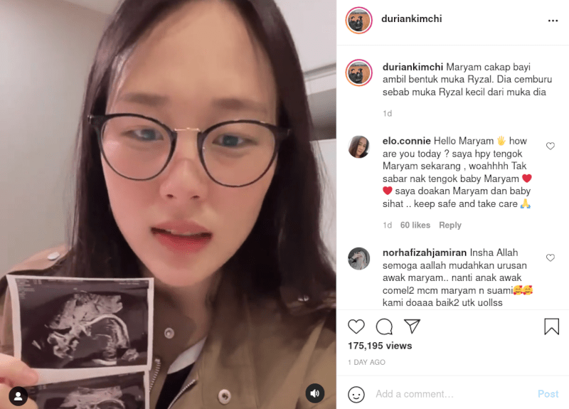  MARYAM DURIANKIMCHI BAKAL TIMANG 'BABY GIRL