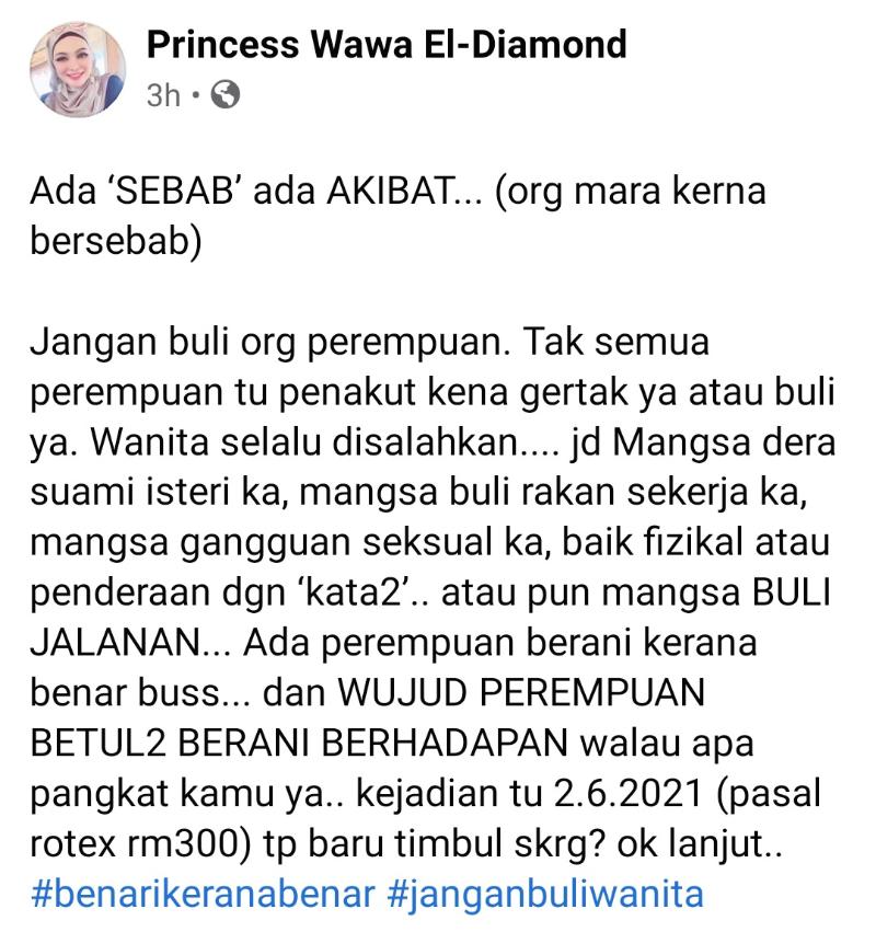 Wawa Wahid Enterprise - berang saman ‘road tax’.