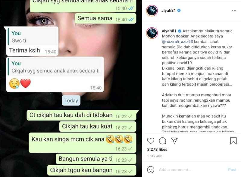 ALYAH : ANAK SAUDARA 'DITIDURKAN' - AKIBAT COVID-19 