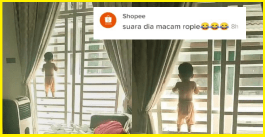 “Hang Turun! Makin Lepas Makin Menjadi"–Anak Panjat Pintu, Bapa Membebel Undang Netizen Berdekah [VIDEO]