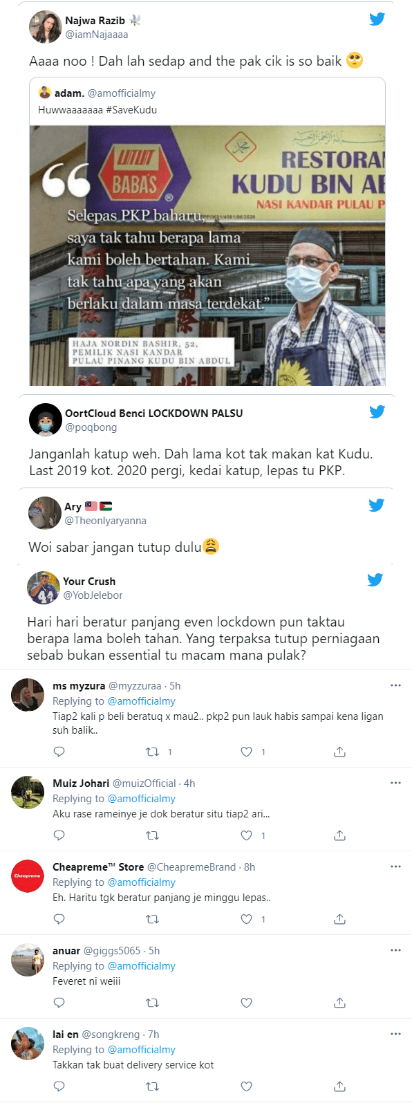 #SaveKudu-Restoran Nasi Kandar Kudu Jalan TAR Tutup?? Biar Betul??