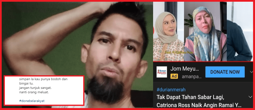 ‘Kak Kek Gelak Sajalah..” – Catriona Ross Tak Terkesan Dengan Kata-Kata Suhaimi Saad