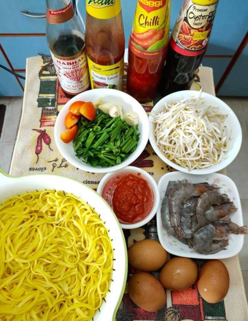 Resepi Mee Sanggul Goreng Basah