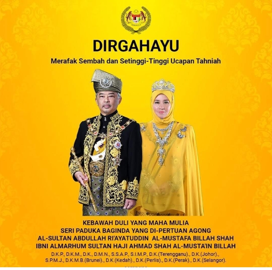 #Daulat Tuanku trending di Twitter lambang kesetiaan rakyat