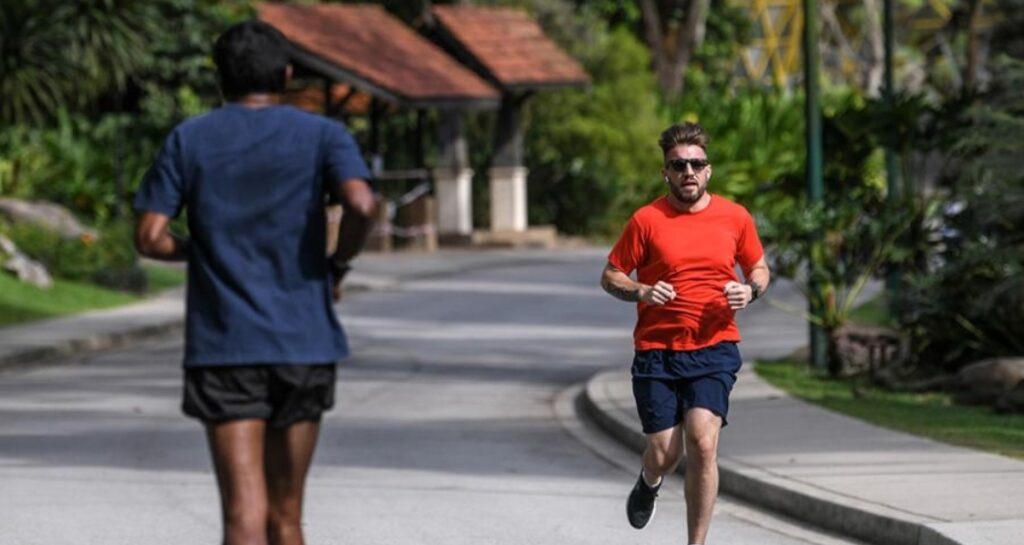 Dilarang joging di kawasan kejiranan orang lain, kata polis