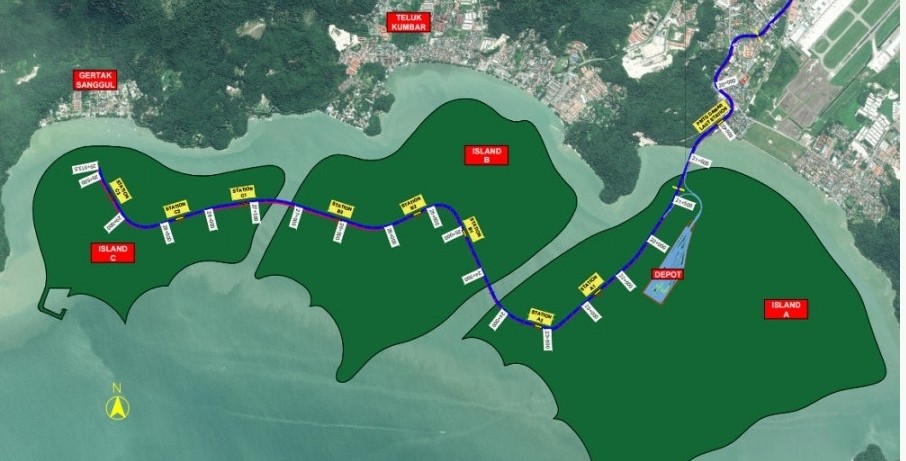 Pulau Pinang digesa batalkan projek tambak laut