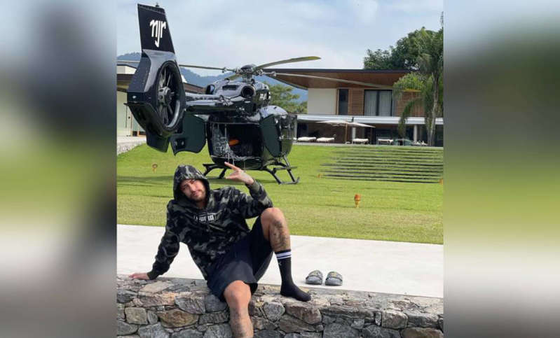 Neymar tayang helikopter RM58 juta 