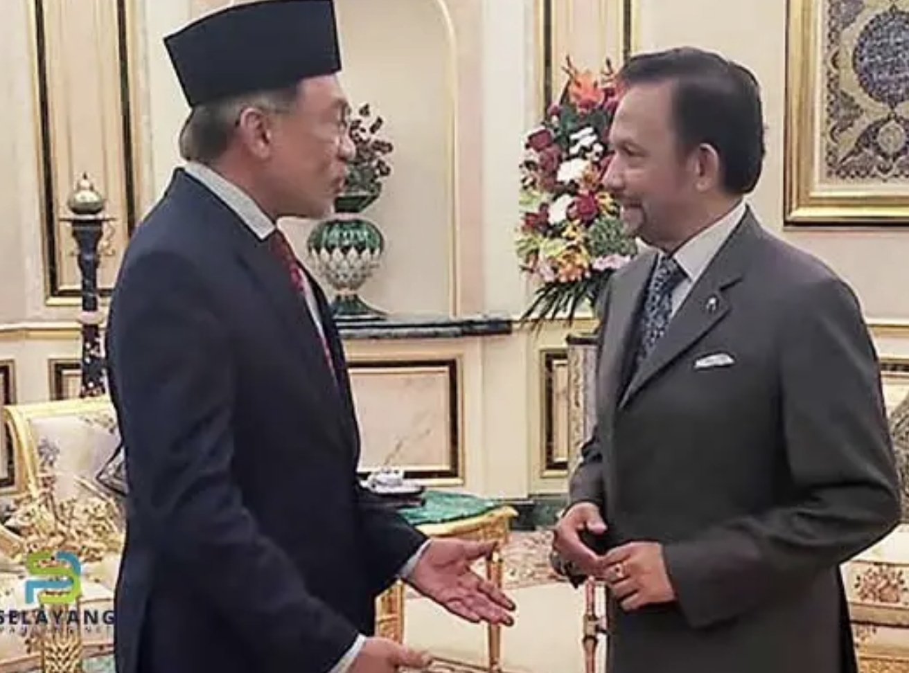 Anwar terima kunjungan Sultan Brunei — MYKMU.NET