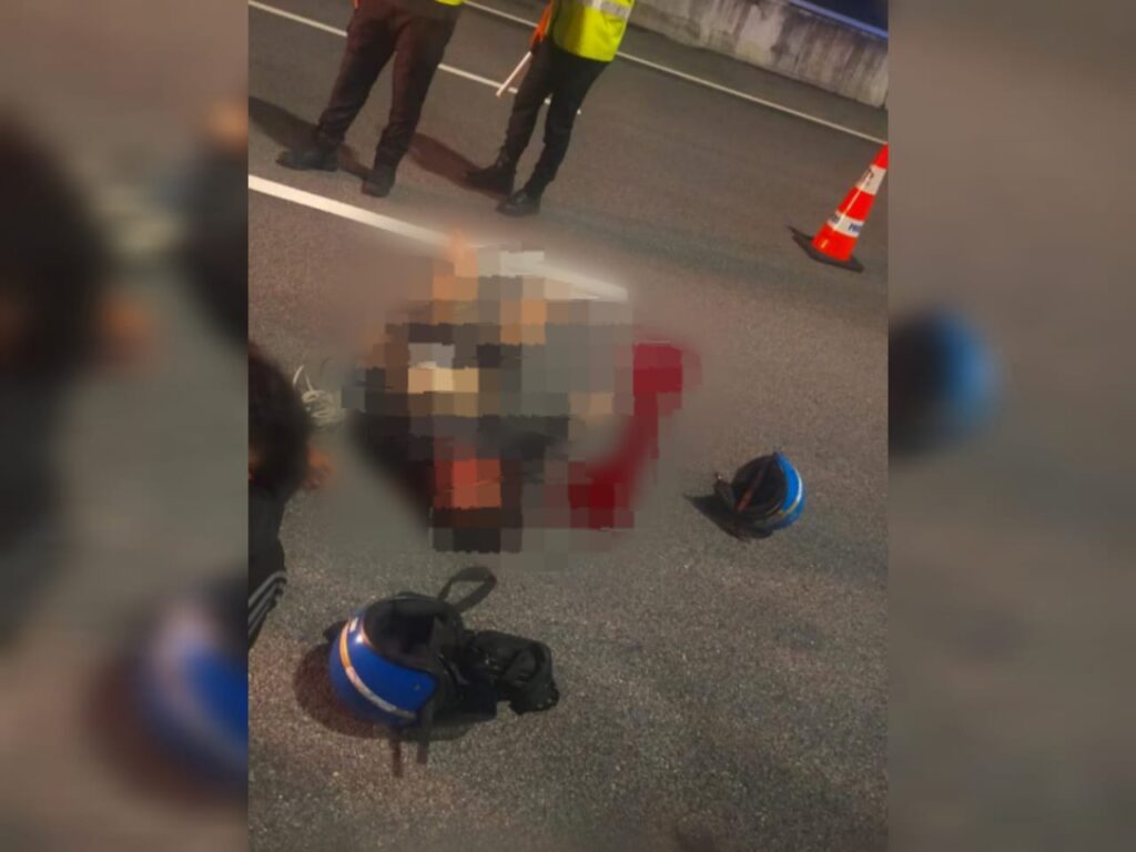 MANGSA meninggal dunia di KM 18.9 Lebuh Raya Sungai Besi-Ulu Kelang (SUKE) dari arah plaza tol Ampang menghala ke Kuala Lumpur,