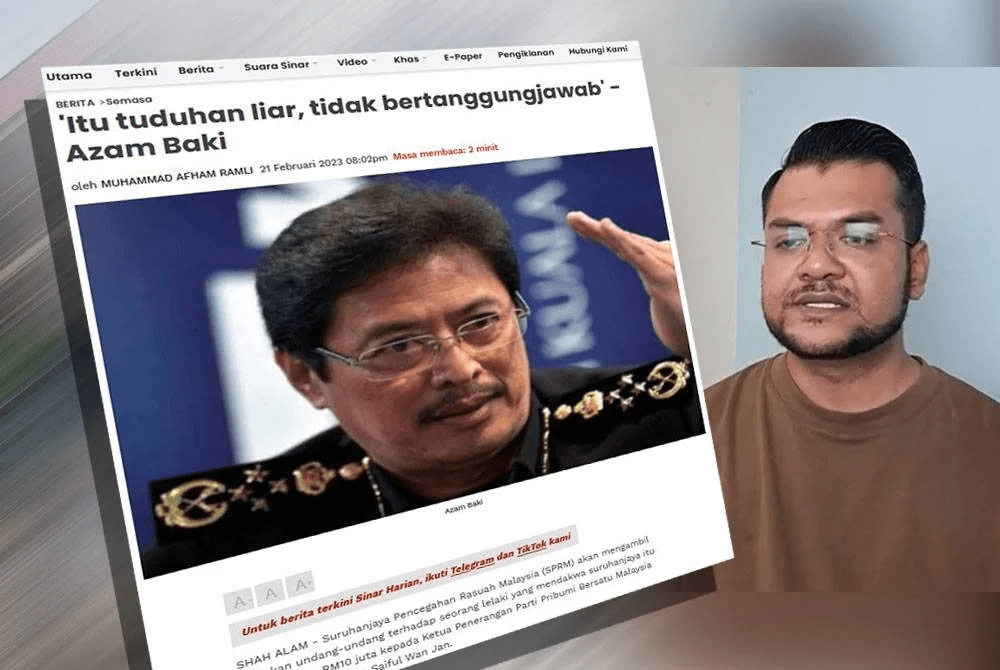 Dakwaan Sprm Tawar Rm10 Juta Mohamad Shafiq Jelas Fitnah Kini Mohon Maaf Mykmunet 6237