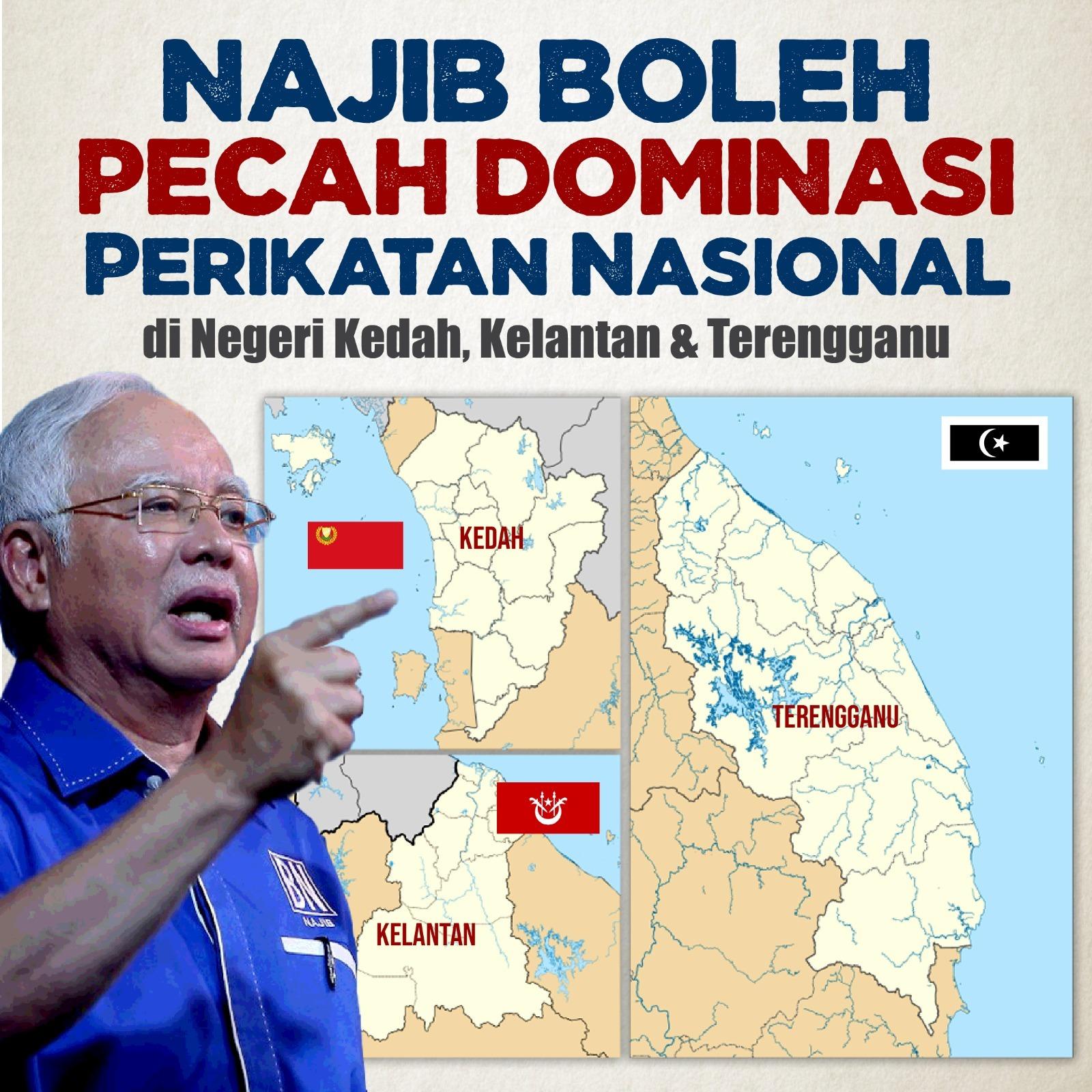 Najib Boleh Pecah Dominasi PN Di Tiga Negeri - MYKMU.NET