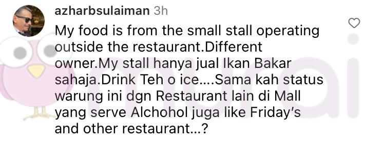 Azhar Sulaiman Makan Di Restoran Makanan Cina, Ada Yang Persoal Status Halal?