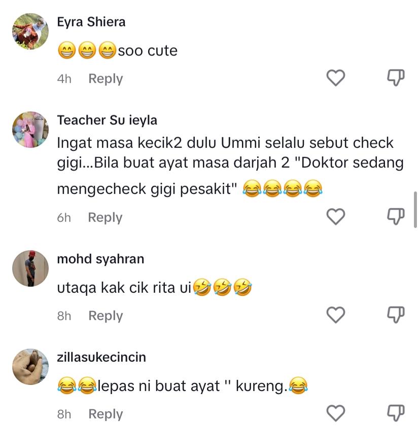 Netizen Terhibur Lihat Rita Rudaini Semak Kerja Sekolah Anak! [VIDEO] 