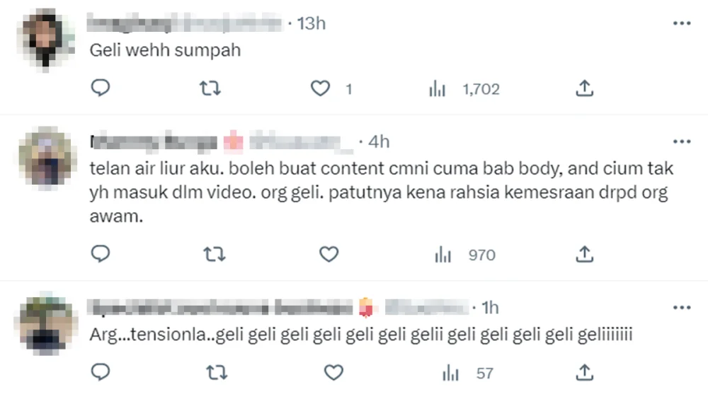 Kenapa Masa Bercium Pun Nak Tunjuk?