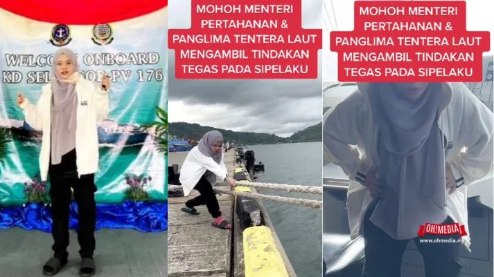 TikToker Buat ‘Content’ Kentut Di Speaker Kapal TLDM