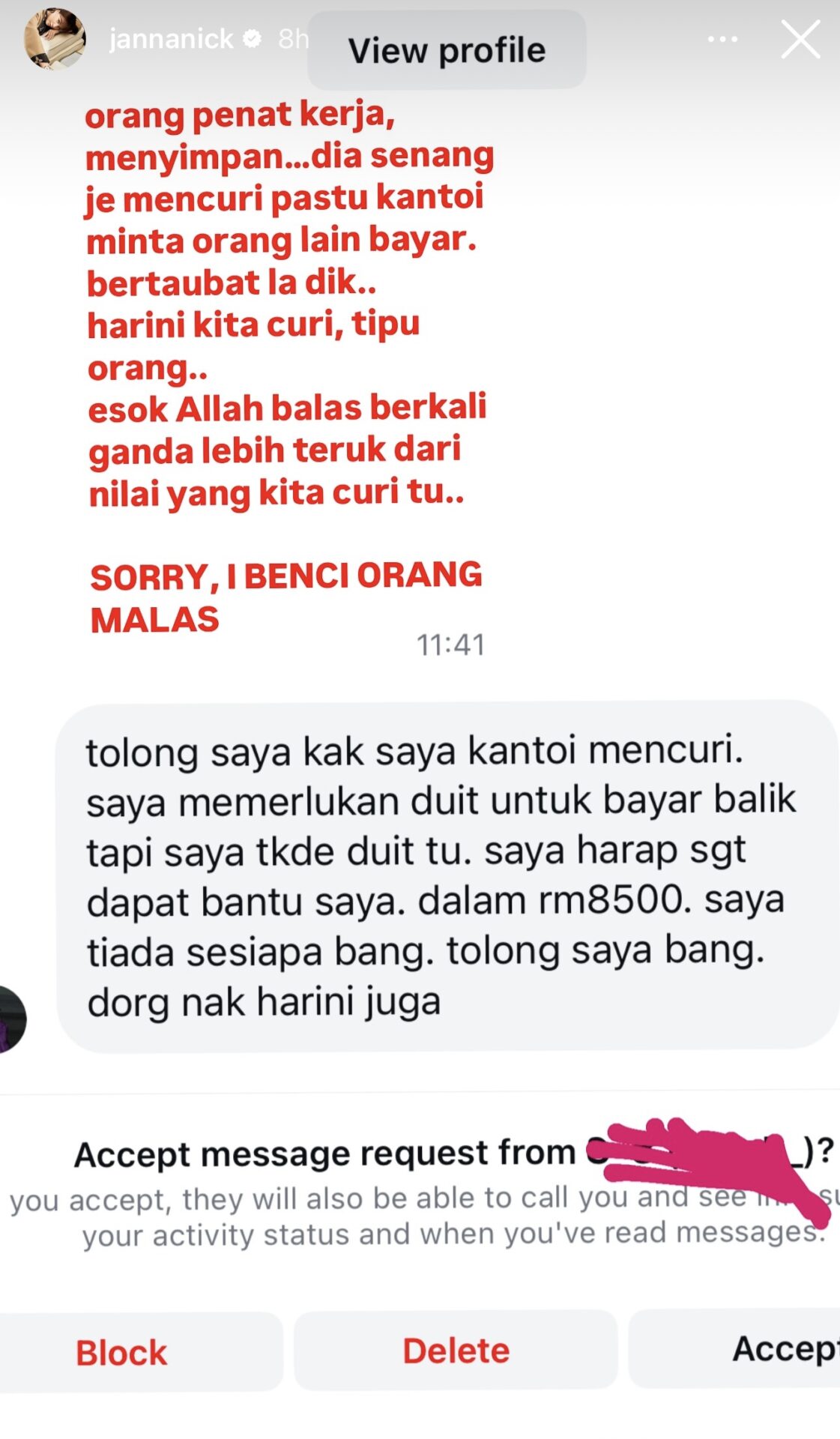 Netizen Mahu Pinjam Wang?