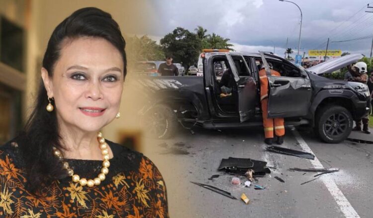 Datuk Khadijah Ibrahim Terlibat Dalam Kemalangan Jalan Raya