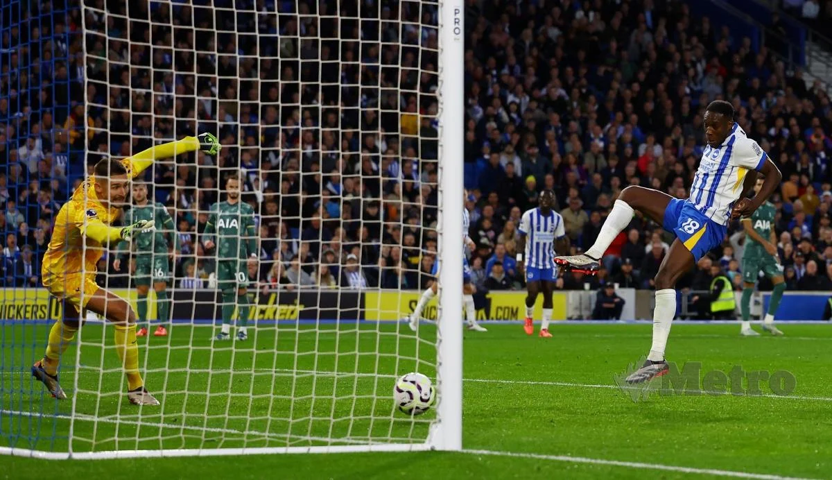 Gol Welbeck lengkapkan kebangkitan Brighton