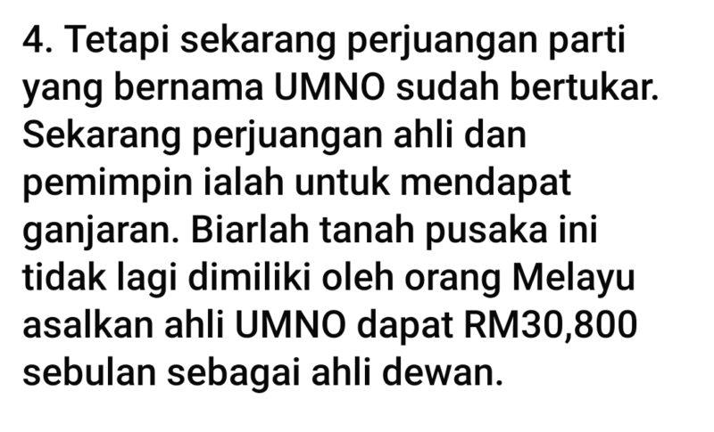 UMNO nak melingkup pun ,itu urusan umno, Mahathir tidak perlu menyibuk