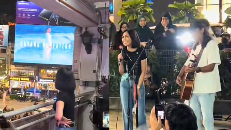 Gelagat Dayang Nurfaizah Tidak Sengaja Busking Di KL [VIDEO]