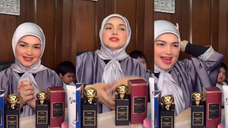 Gelagat Afwa Tarik Tudung Siti Nurhaliza [VIDEO]