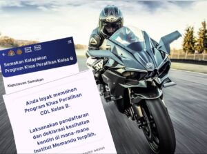 ‘Status dah layak, boleh sambung berangan naik motor besar’