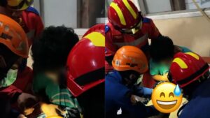 Bomba selamatkan kemaluan lelaki tersangkut zip