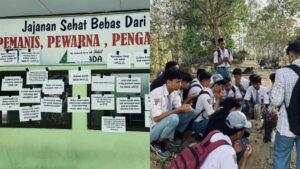 Pelajar ziarah kubur ‘makcik kantin’