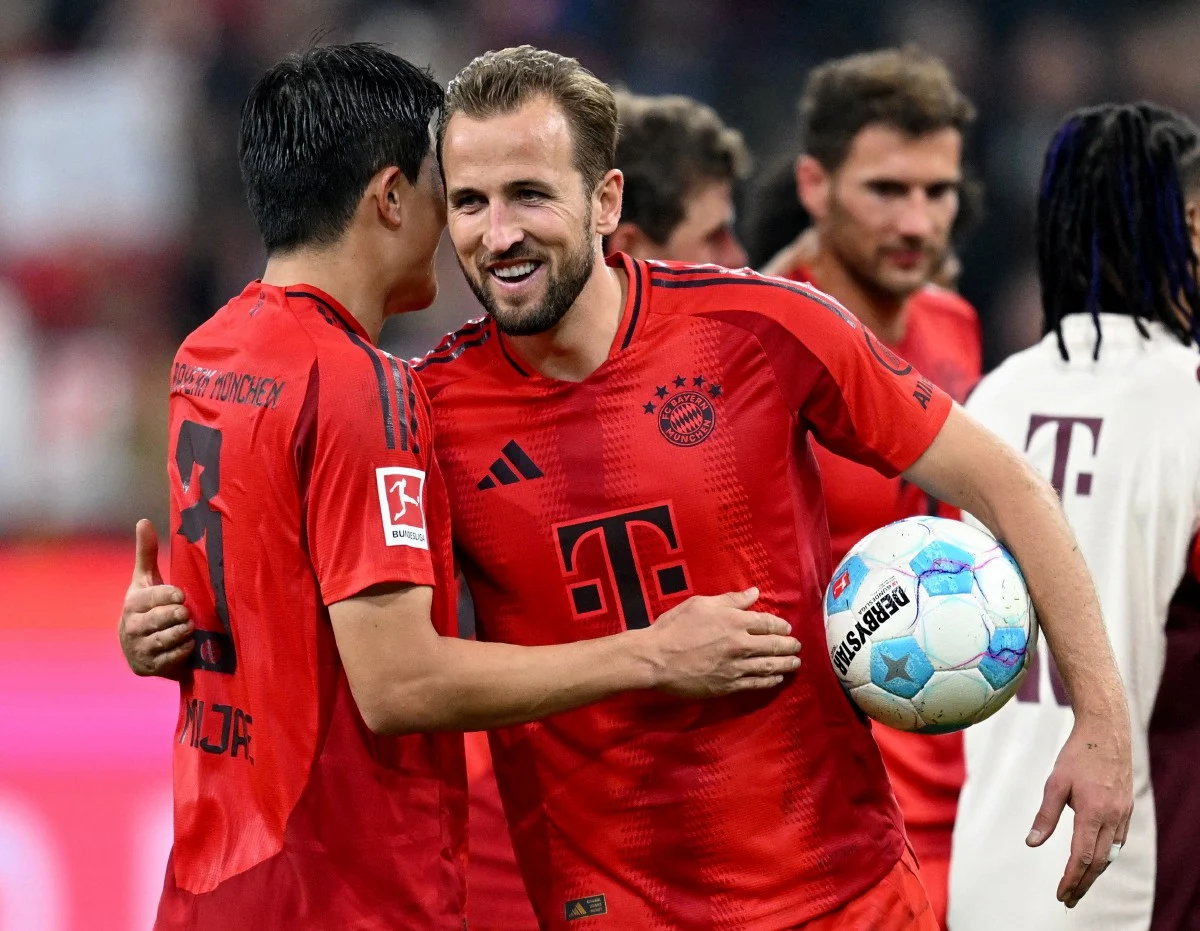 Hatrik Kane bawa Bayern ke puncak liga