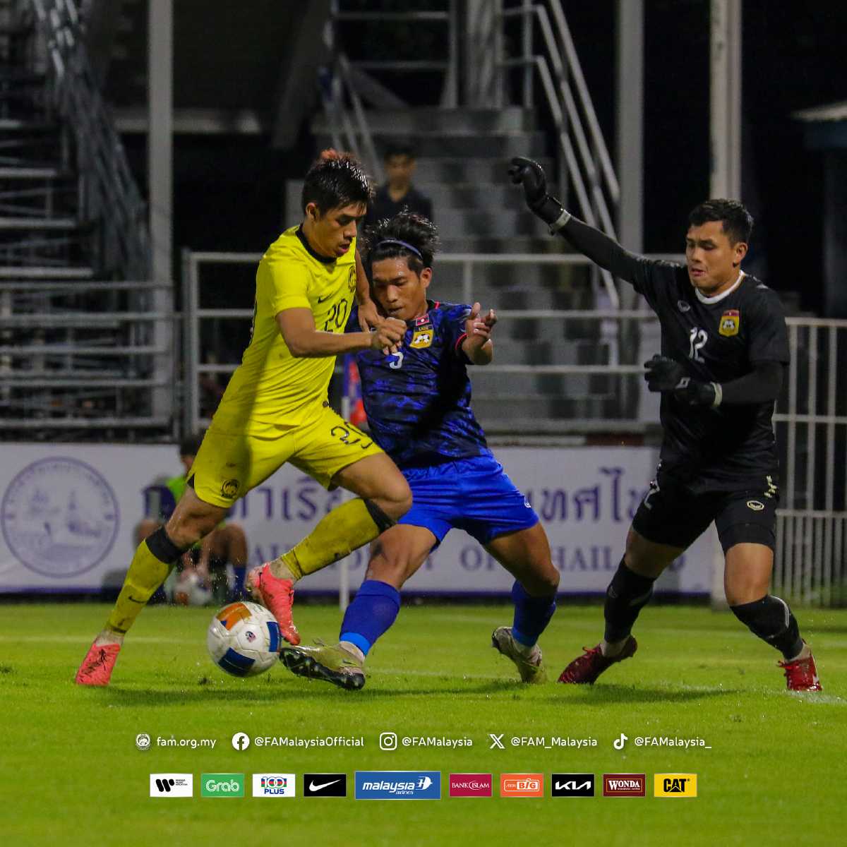 Harimau Malaya benam Laos