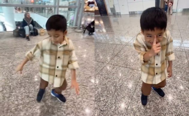 Yusof Menari Lagu ‘Bye Bye Bye’ Di Airport [VIDEO] 