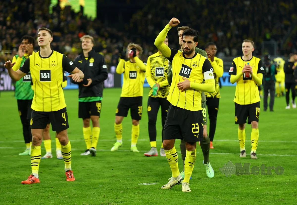 Dortmund raih kemenangan selepas tewas empat pertemuan