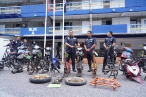 Geng Awey, Geng Alep tumpas, 20 kes kecurian motosikal selesai